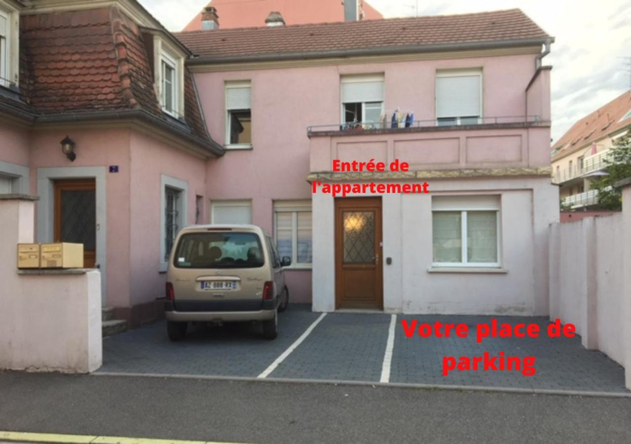 Gruenewald Colmar - Studio 2 Pers - Parking Eksteriør bilde